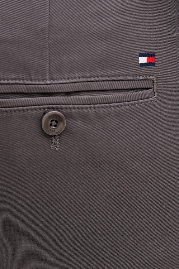 Kalhoty Tommy Hilfiger šedá MW0MW26619