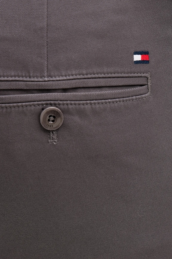 Kalhoty Tommy Hilfiger šedá MW0MW26619