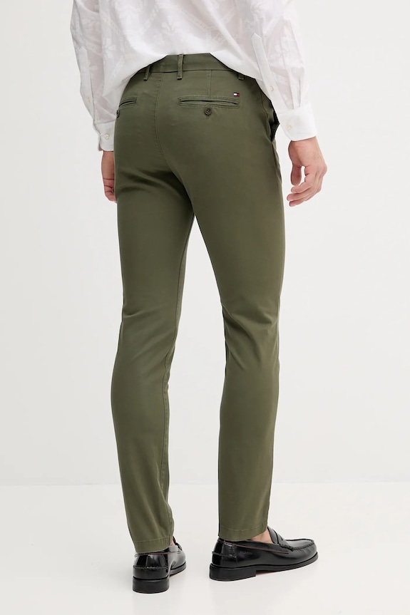 Îmbrăcăminte Tommy Hilfiger pantaloni MW0MW26619 verde
