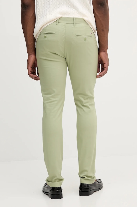 Îmbrăcăminte Tommy Hilfiger pantaloni MW0MW26619 verde