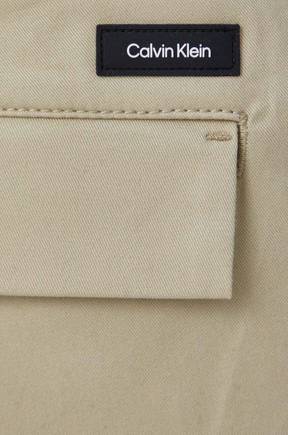 Calvin Klein spodnie beżowy K10K111490