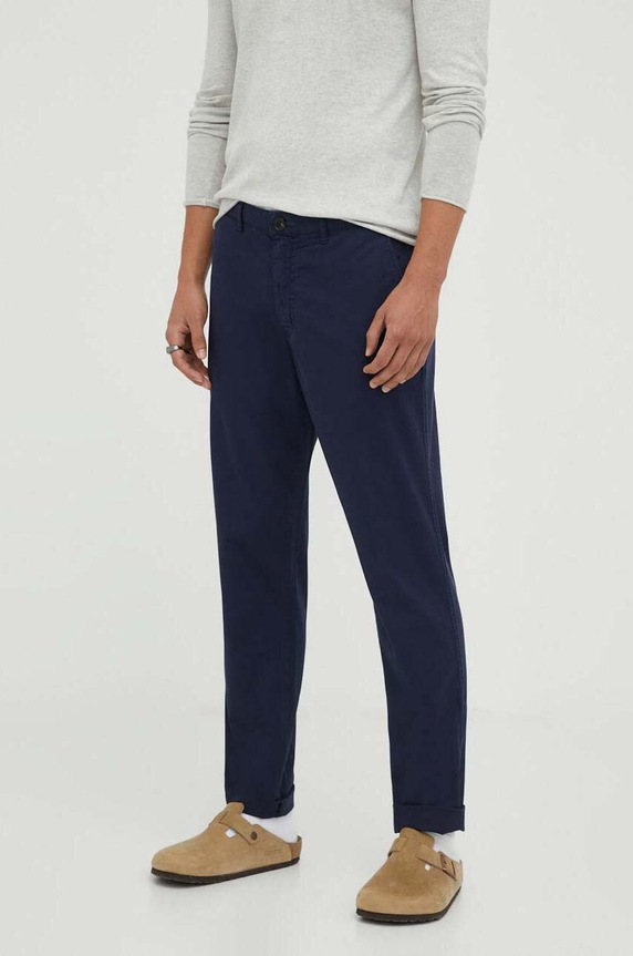 Nohavice PS Paul Smith s elastanom tmavomodrá M2R.959R.L21697