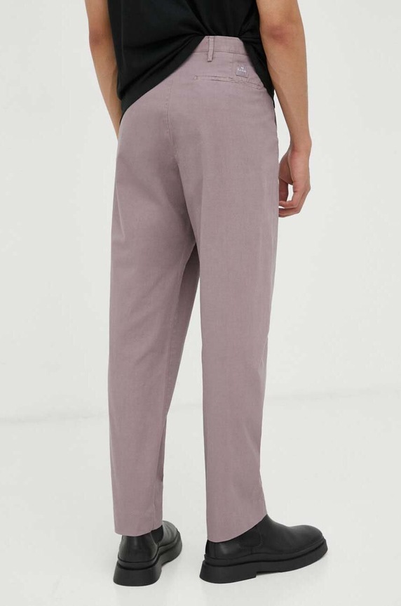 Odzież PS Paul Smith spodnie M2R.360Y.L21553 różowy