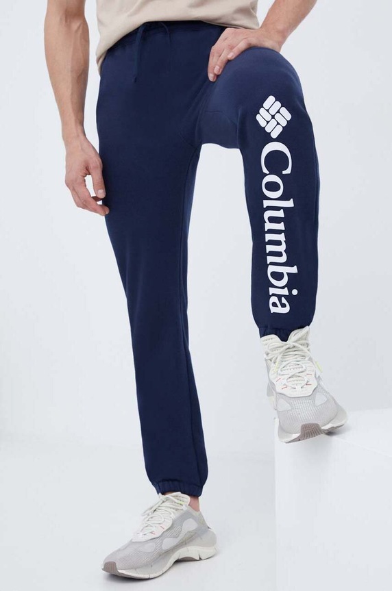 Columbia melegítőnadrág Trek 1957944 sötétkék AW24