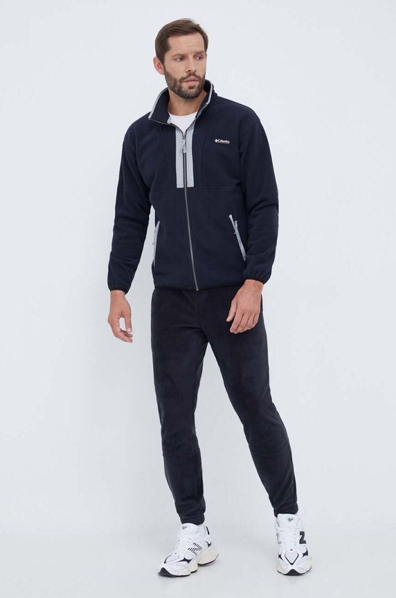 Columbia spodnie dresowe 2054681 czarny AW24