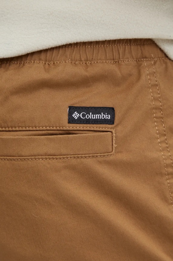 Turistické nohavice Columbia Rapid Rivers hnedá 2054703