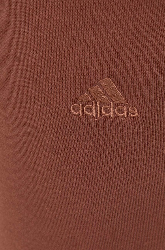 adidas spodnie dresowe brązowy IJ6901