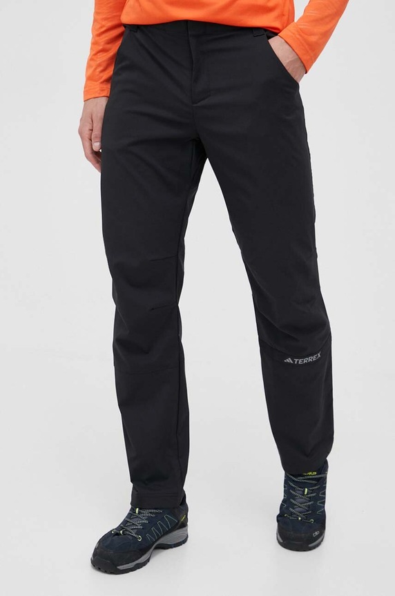 Turistické nohavice adidas TERREX Multi látka čierna HM4032
