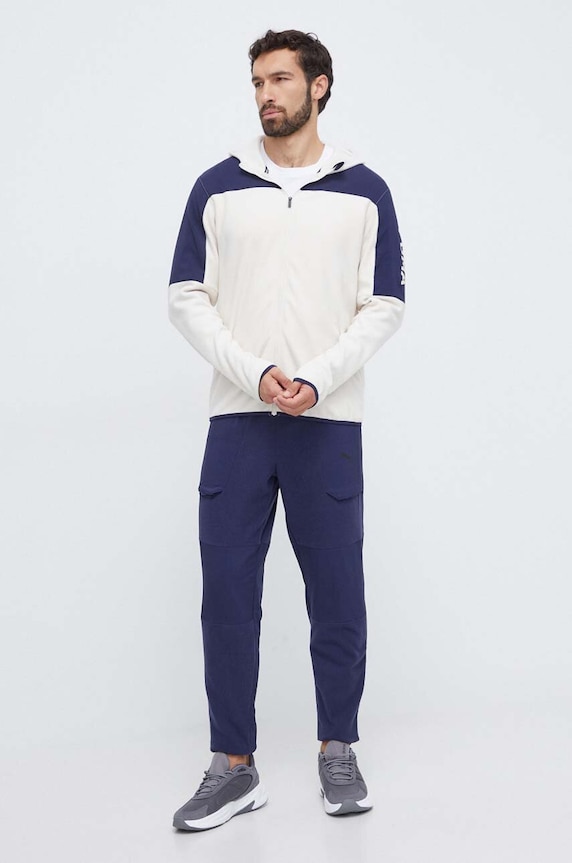 Puma spodnie dresowe 523889 granatowy AW23