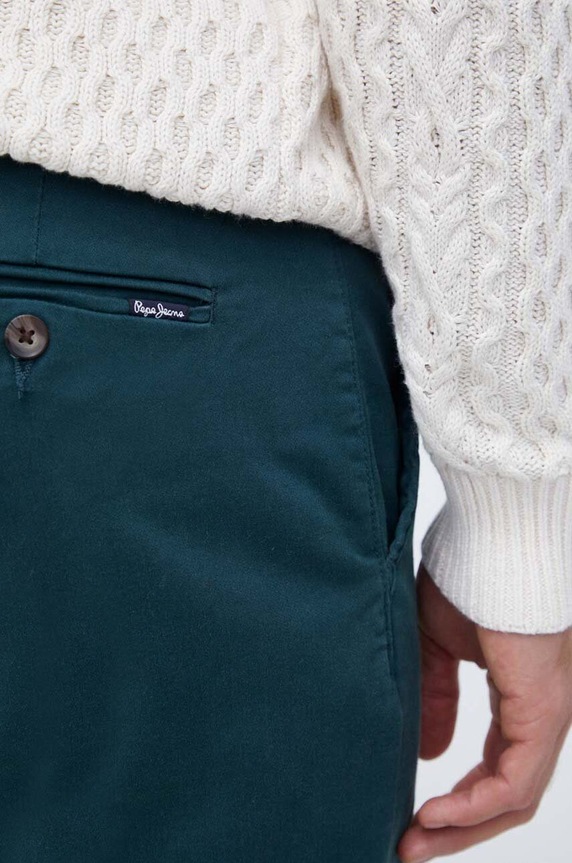 Pepe Jeans nadrág zöld PM211490YE8.692