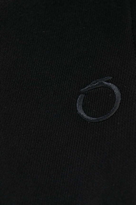 Trussardi spodnie dresowe bawełniane czarny 52P00379.1T006303