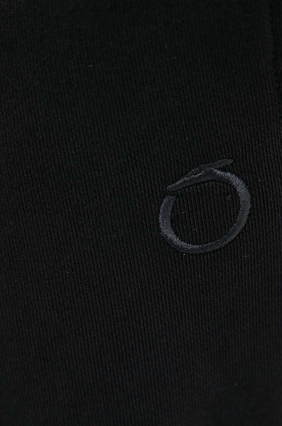 Trussardi spodnie dresowe bawełniane czarny 52P00379.1T006303