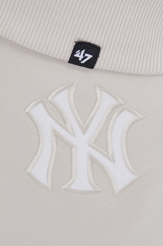 47 brand spodnie dresowe MLB New York Yankees beżowy BB017PMEBRP561399BN