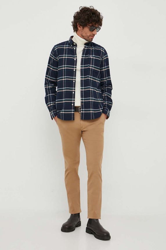 Nohavice Polo Ralph Lauren 710884828 béžová AW23