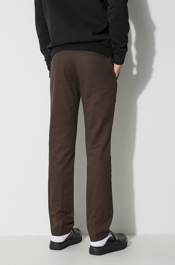 Dickies trousers fabric brown DK0A4XK8DBX