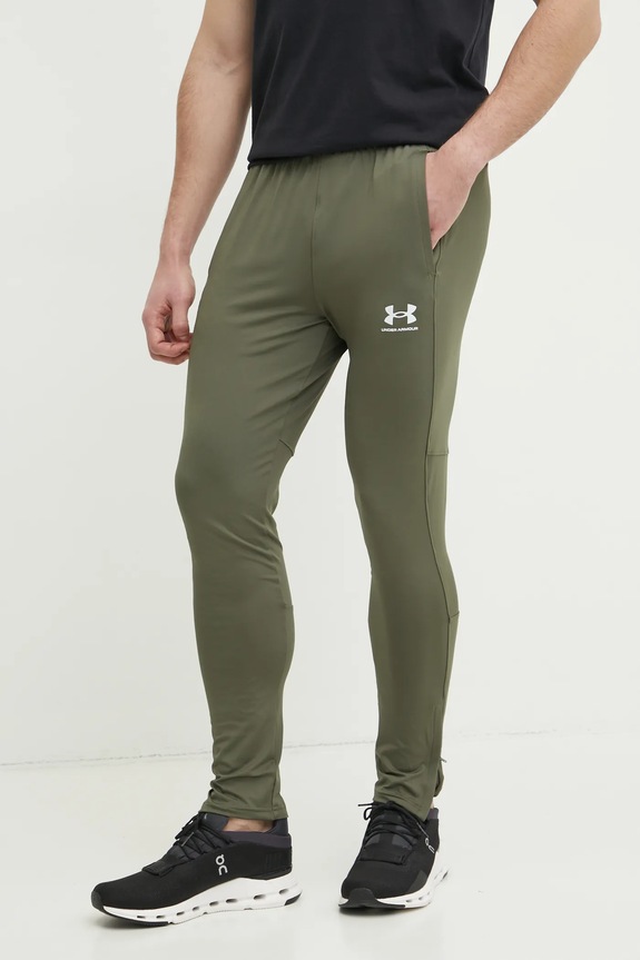 Παντελόνι προπόνησης Under Armour Challenger με ελαστάν πράσινο 1379587