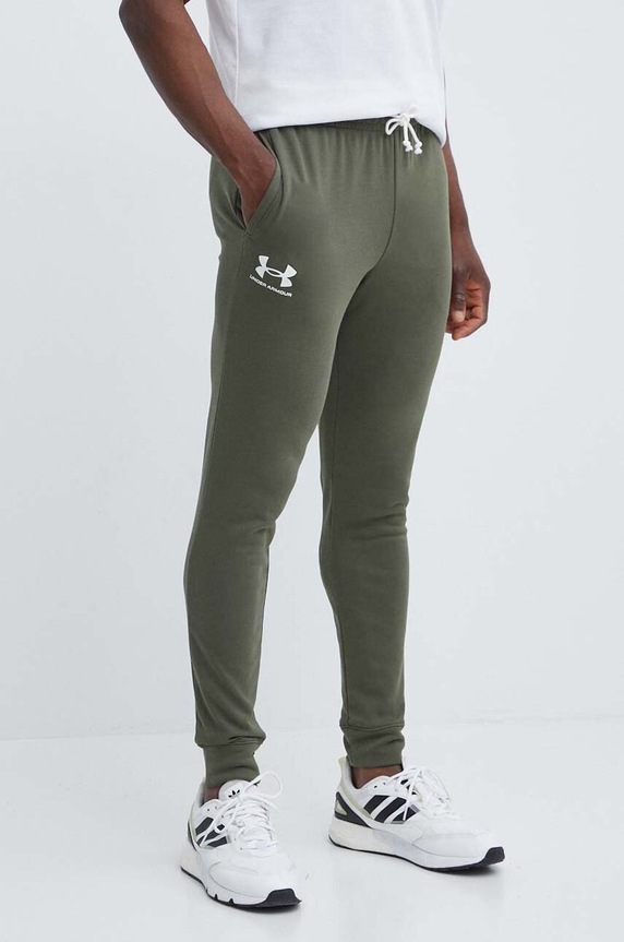 Under Armour pantaloni de trening verde 1380843