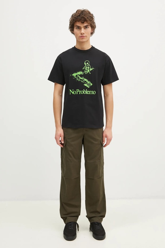 Carhartt WIP spodnie bawełniane Regular Cargo Pant I032467.6302 zielony