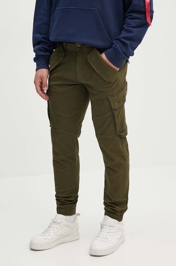 Alpha Industries pantaloni Combat Pant LW panza verde 126215.142