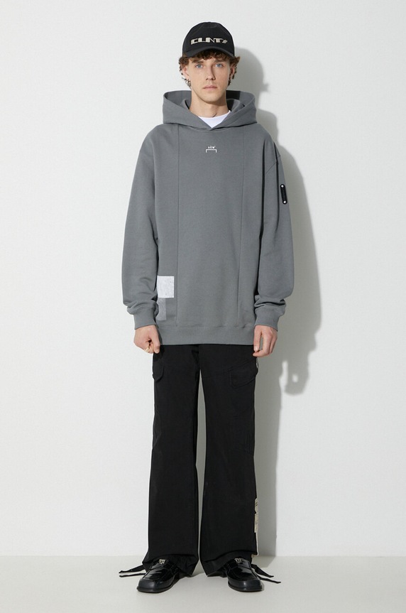 A-COLD-WALL* cotton trousers ANDO CARGO PANT ACWMB209A black AW23