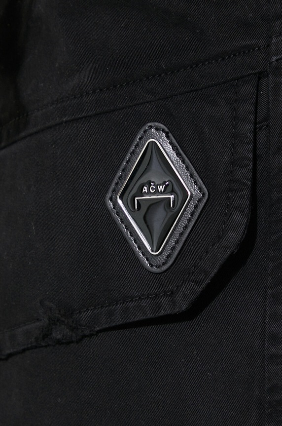 A-COLD-WALL* cotton trousers ANDO CARGO PANT ACWMB209A black