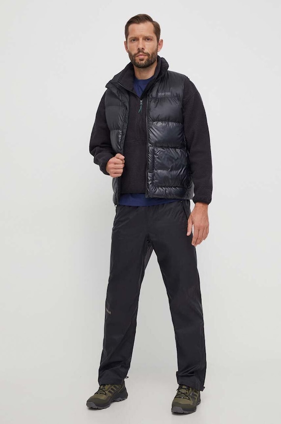 Marmot spodnie outdoorowe PreCip Eco 41550 czarny AW23