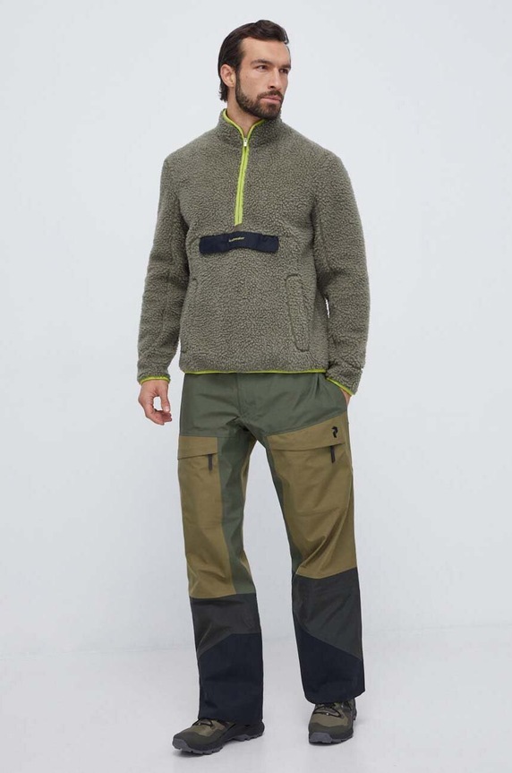 Lyžařské kalhoty Peak Performance Gravity Gore-Tex G79000 zelená AW23