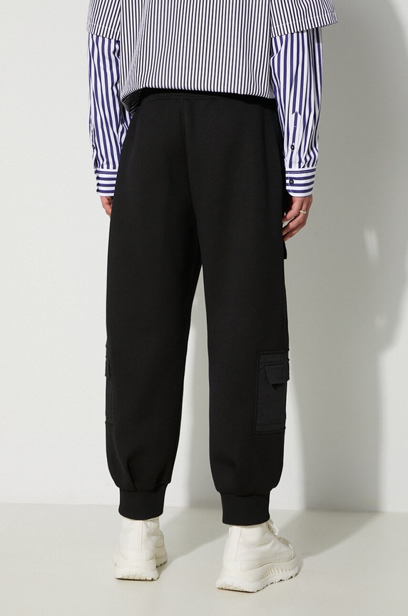 Oblečení Tepláky Neil Barett FIREMAN LOOSE CARGO PBJP072H.V512C.01 černá