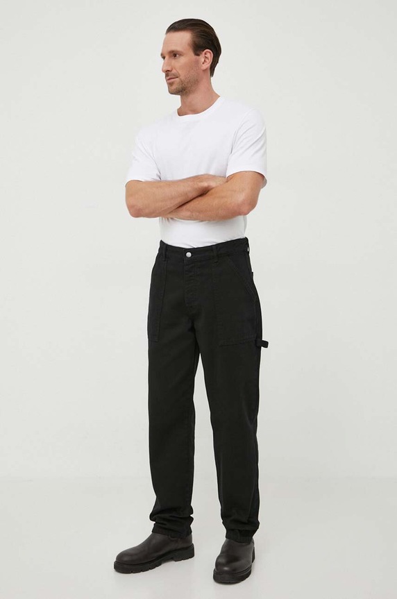 United Colors of Benetton jeansi 43I4UF048.700 negru AW23