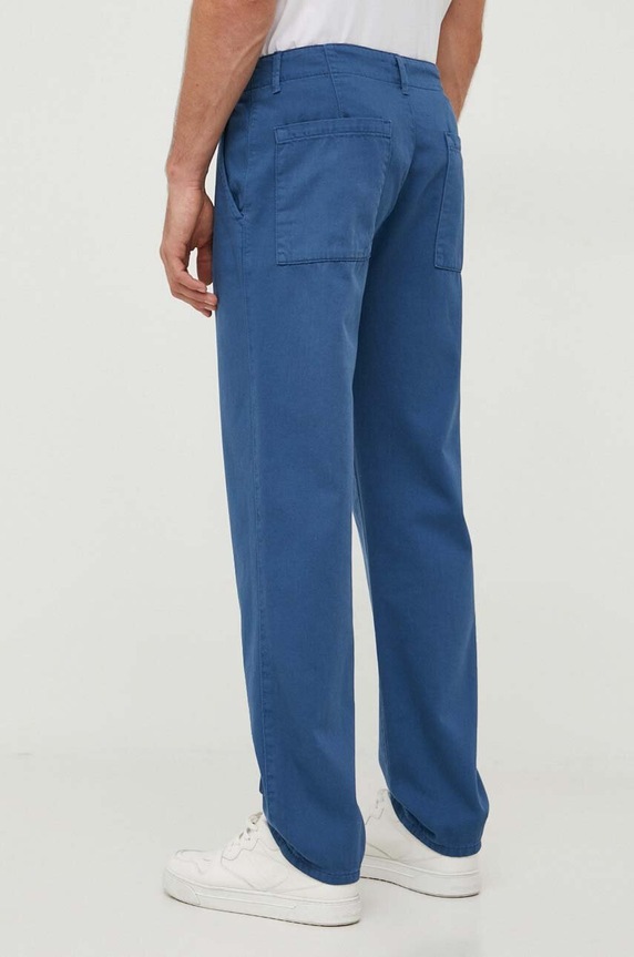 Îmbrăcăminte United Colors of Benetton pantaloni 4KEBUF03J.817 albastru