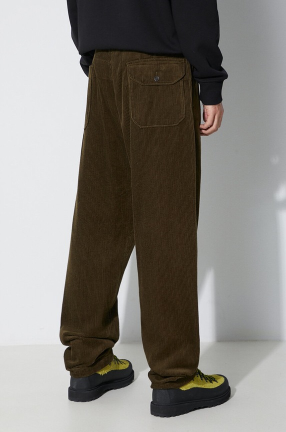 Clothing Engineered Garments corduroy trousers Carlyle Pant 23F1F012.WP009 green