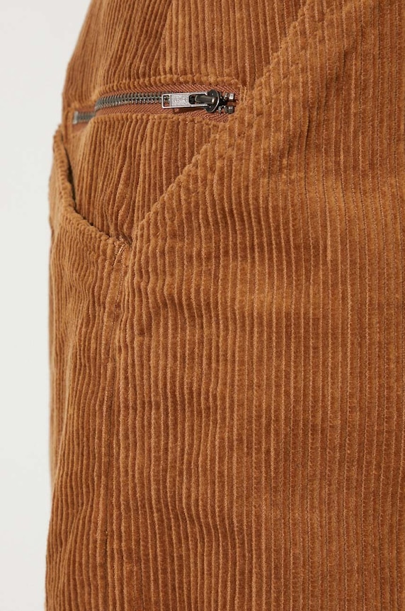 Вельветові штани Engineered Garments Climbing Pant помаранчевий 23F1F033.WP003
