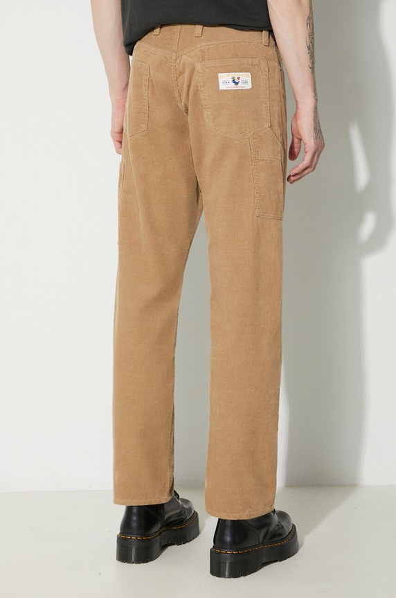 Дрехи Джинсов панталон Human Made Corduroy Work HM26PT013 бежов