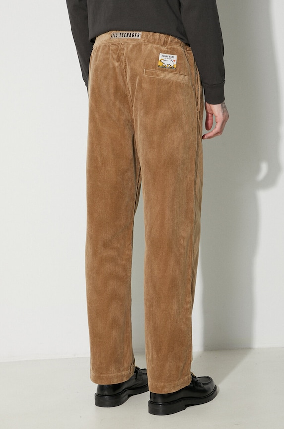 Дрехи Джинсов панталон Human Made Corduroy Easy HM26PT017 бежов
