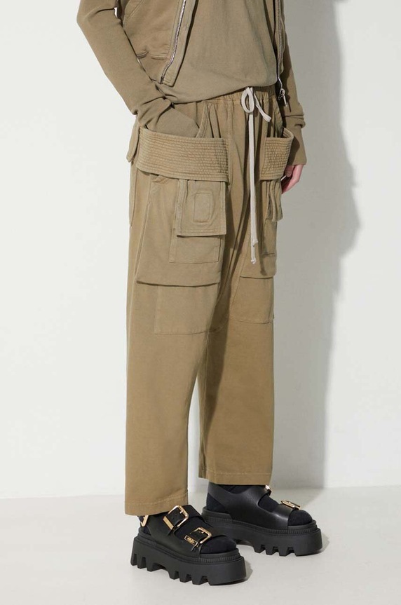 Rick Owens cotton trousers DU02C5371.RIG