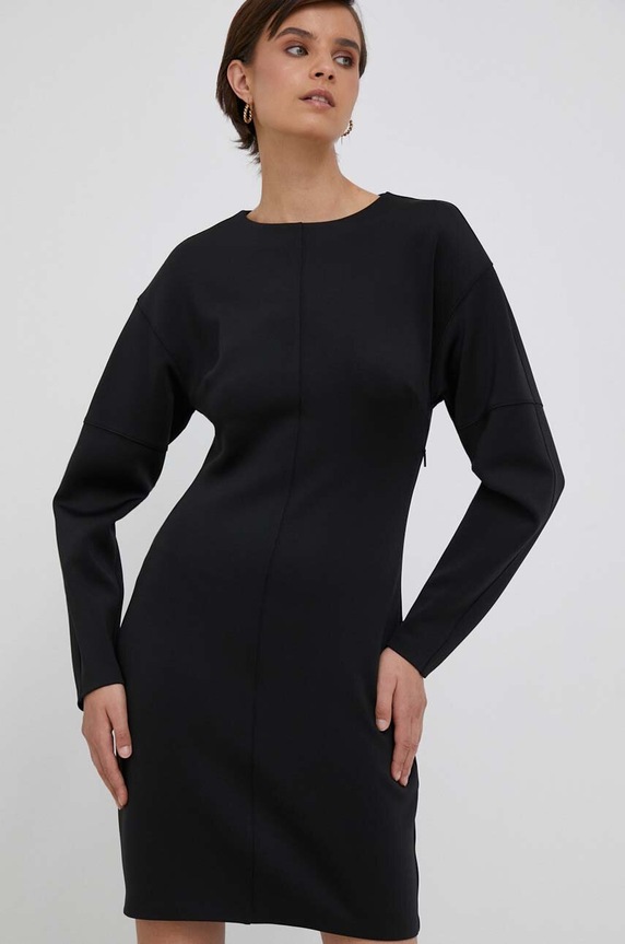 Calvin Klein sukienka z elastanem czarny K20K205702