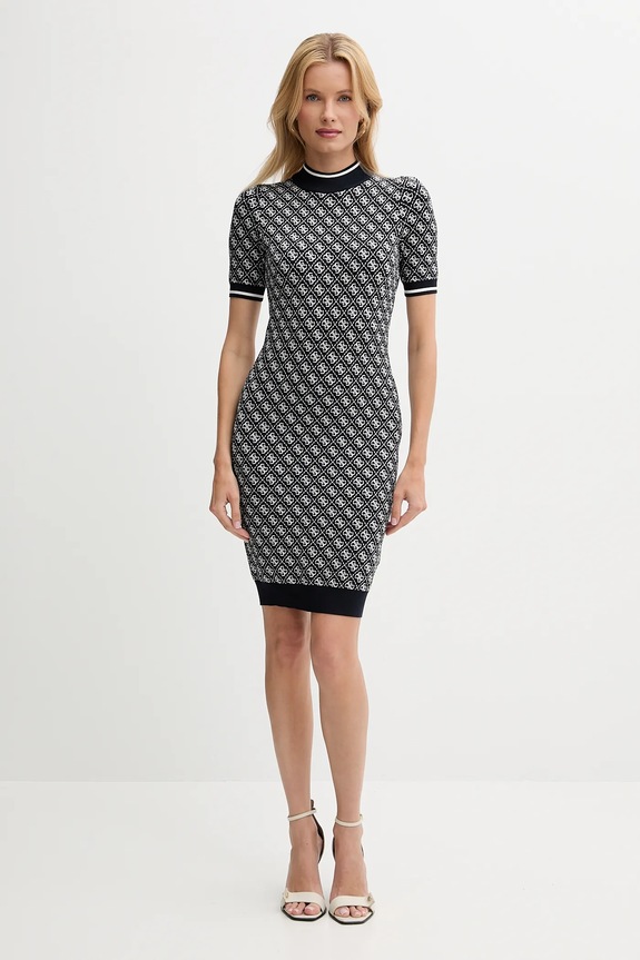 Φόρεμα Guess W3YK39.Z37K0 σκούρο μπλε AW25