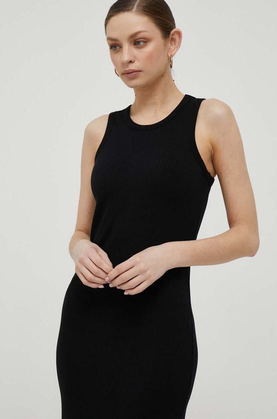 Tommy Hilfiger rochie negru WW0WW38838