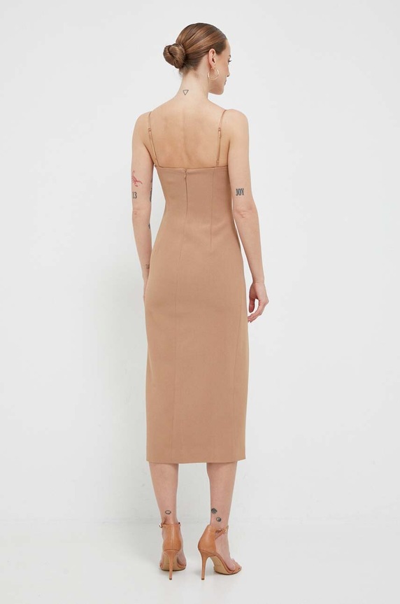 Odzież Bardot sukienka 58650DB1.TAN beżowy