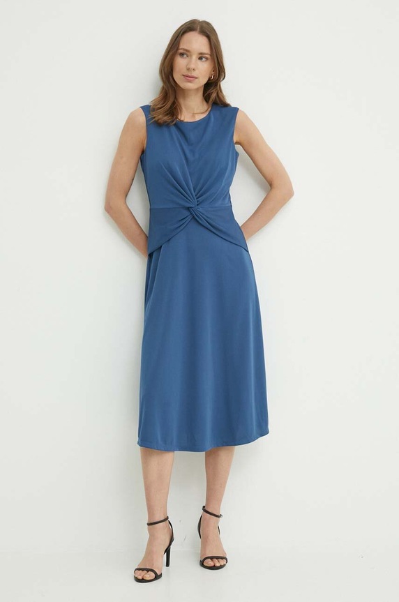 Haljina Lauren Ralph Lauren 250872090 plava SS25