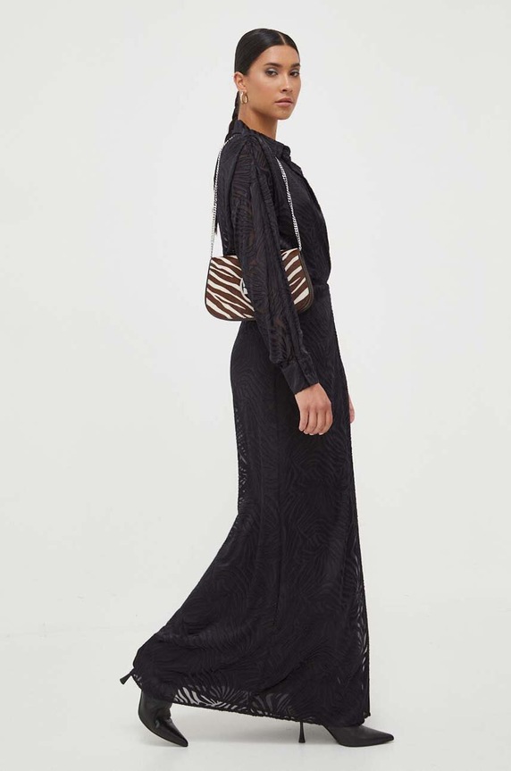 Платье Pinko длинный чёрный 101593.A123