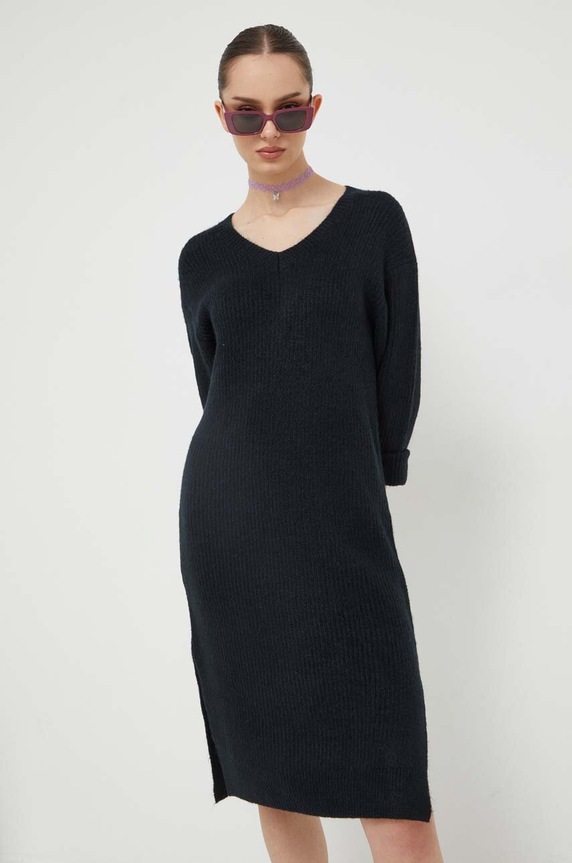 Φόρεμα Roxy ERJKD03449 μαύρο AW23