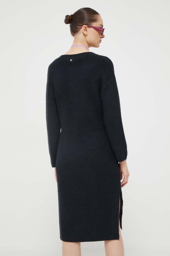 Ρούχα Φόρεμα Roxy ERJKD03449 μαύρο