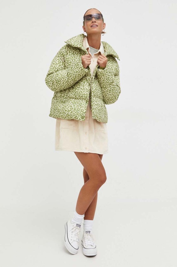 Billabong sukienka sztruksowa EBJWD00129 beżowy AW23