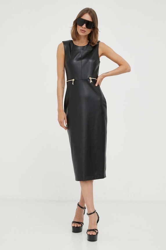 Patrizia Pepe sukienka 8A1192.E005 czarny AW23