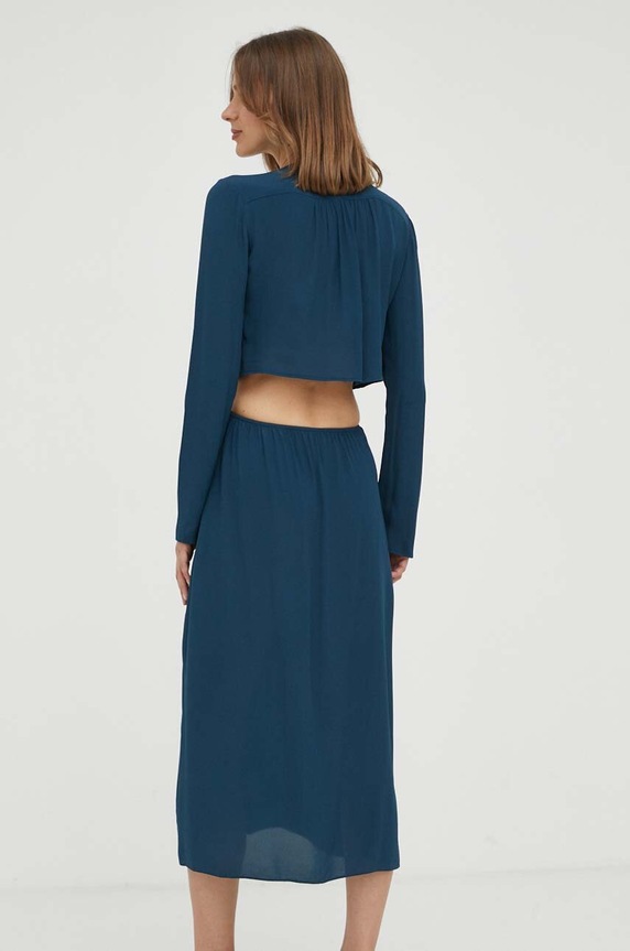 Φόρεμα Patrizia Pepe 8A1195.A8I1 σκούρο μπλε AW23