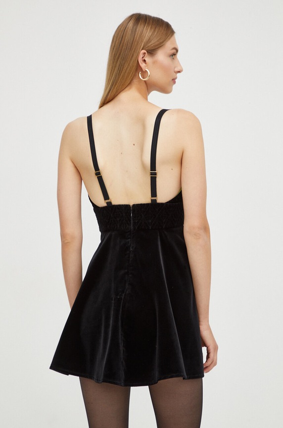 Odzież Elisabetta Franchi sukienka AB39136E2 czarny
