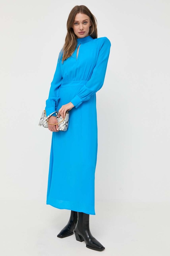 Ivy Oak rochie maxi albastru IO1123F7578