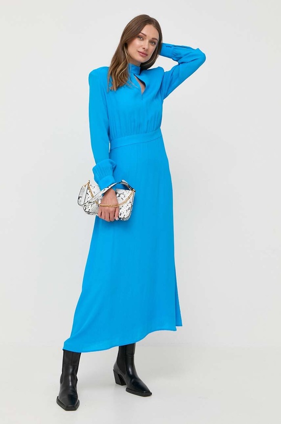 Ivy Oak rochie IO1123F7578 albastru AW23