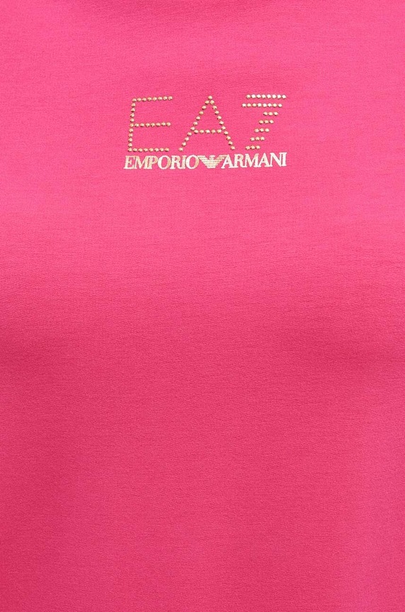 EA7 Emporio Armani sukienka 6RTA51.TJ9RZ różowy